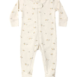 Quincy Mae Pears Zip Footie
