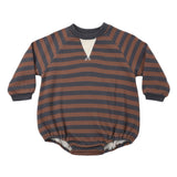 Rylee + Cru Mulberry Stripe Romper