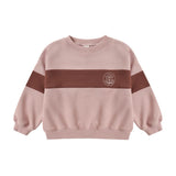 Rylee + Cru Rosewood Panel Stripe Sweatshirt