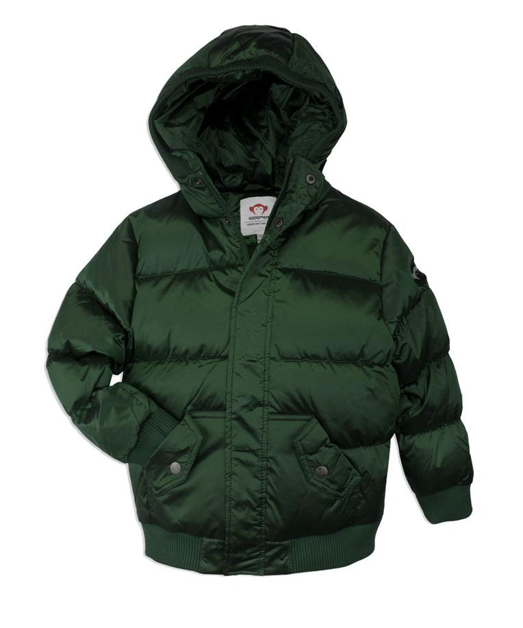 Appaman Forest Green Down Puffy Coat