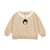 Urbani Cream Collared Sweatshirt