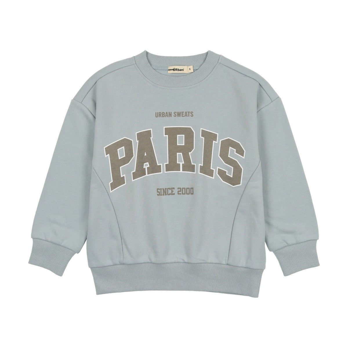 Urbani Light Blue Paris Sweatshirt