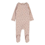 Lil Legs Pink Tulip Grandpa Footie