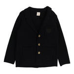Analogie Black Crest Knit Blazer