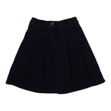 Analogie Navy Corduroy Skirt