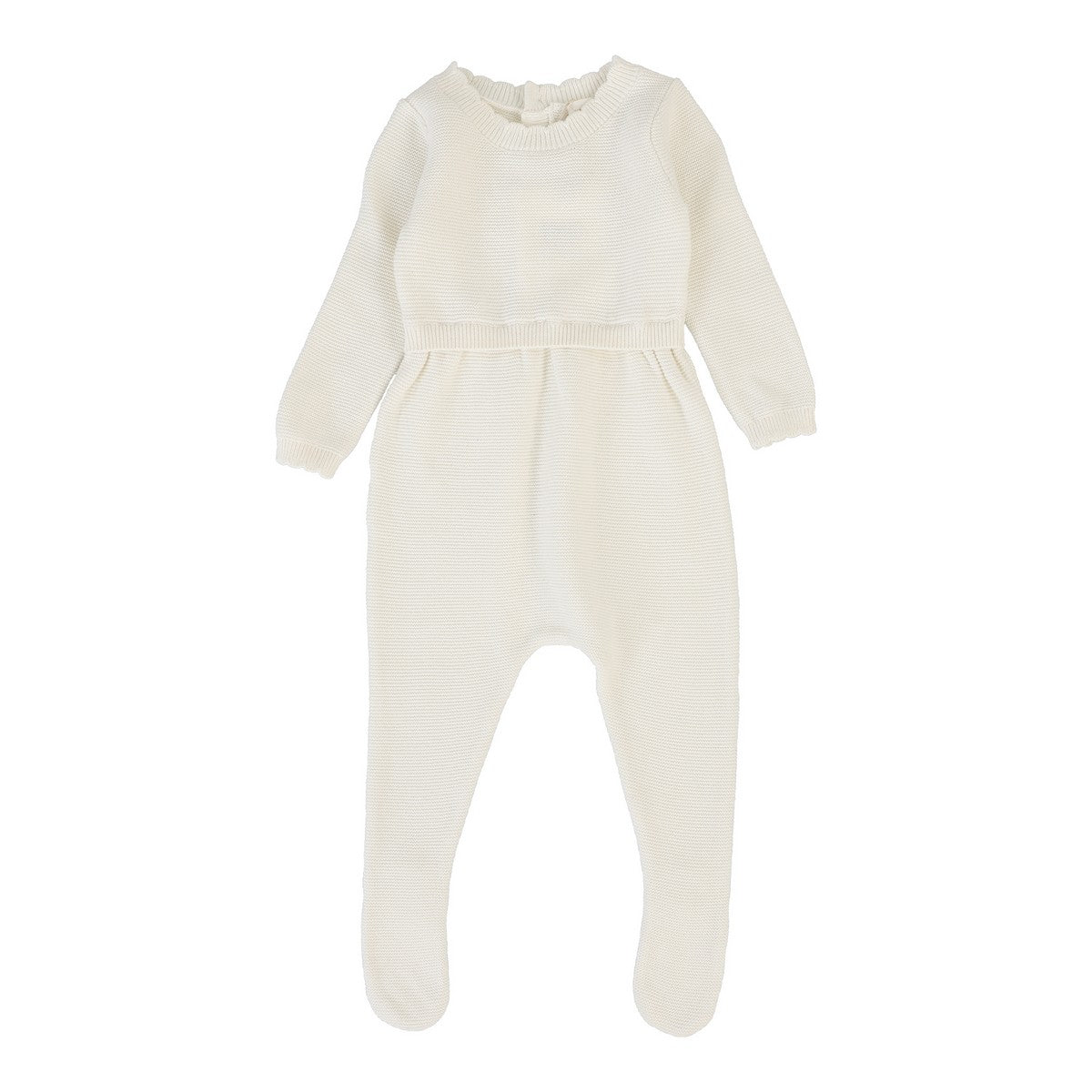 Analogie Cream Knit Footie
