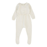 Analogie Cream Knit Footie