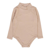 Lil Legs Dusty Pink Bamboo Mockneck Onesie