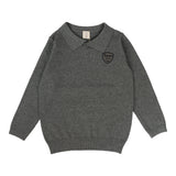 Analogie Mid Grey Knit Polo