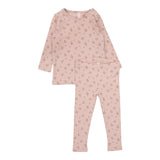 Lilette Shell Pink/Floral Dainty Floral Long Sleeve Set