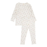 Lilette Winter White/Floral Dainty Floral Long Sleeve Set